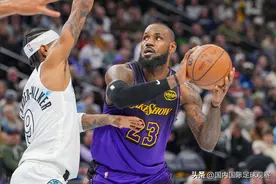 NBA：湖人队80-109森林狼！詹姆斯10分！詹姆斯正负值-28全队最低图片
