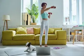 健身，6个在家锻炼动作图片