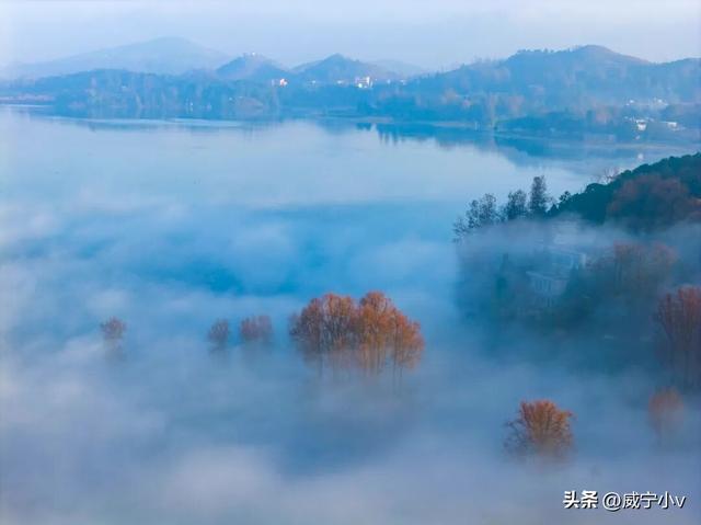 杨湾桥水库云海：水墨入镜，云海成诗