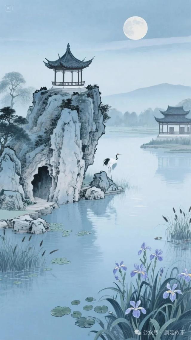 明代延津十六景之AI复原图