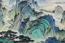 水墨国风｜青山绿水图片