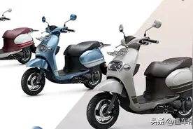 新车｜售8810元，五羊本田新款塔帕100上市，复古平踏板/外观微调图片