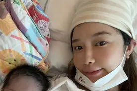 张大奕剖腹产子，生产花费30万，全职太太董花花如今怎么样了？图片