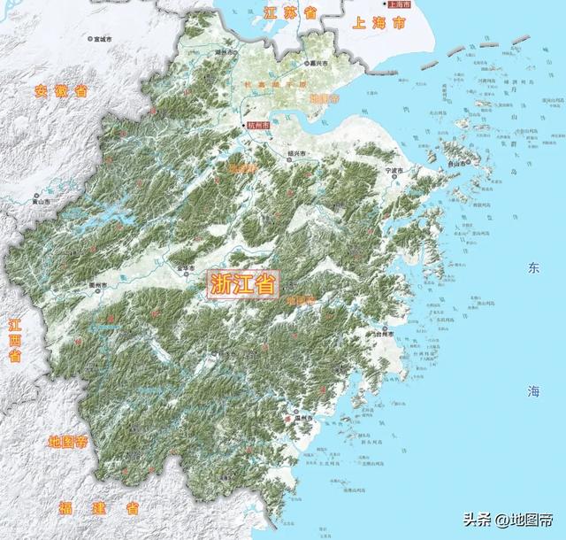 浙江多山,为何人口分布如此均衡?