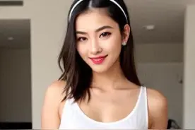 晚上，我换上了一件丝质睡裙，关灯后从背后抱住我的老公图片