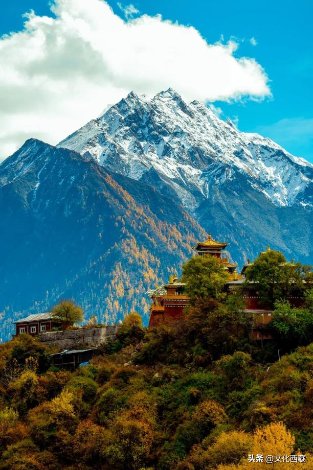 挖到国内巅峰秋景！半山秋色半山雪，不来西藏这里真的亏大了！