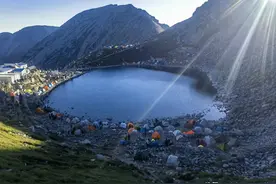 徒步太白山（四）大爷海、拔仙台、二爷海、三爷海图片