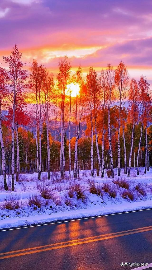 秋天的风景美如画