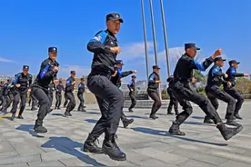 展示硬本领！杭州地铁公安分局2025“全警大练兵”新春第一训启幕图片