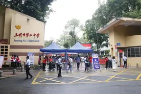 场面超燃！直击三明高考首日现场图片