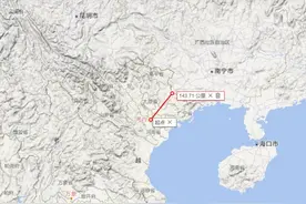 原来，越南首都河内离中国那么近图片