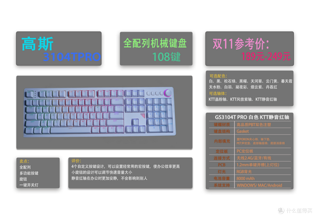 2025双11十款机械键盘合集推荐|性价比之选