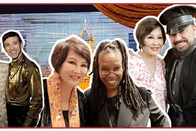 在大都会歌剧院参加一场盛大的生日晚会图片