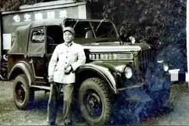 上世纪五六十年代，部队越野小汽车，以苏联进口嘎斯牌69汽车为主图片