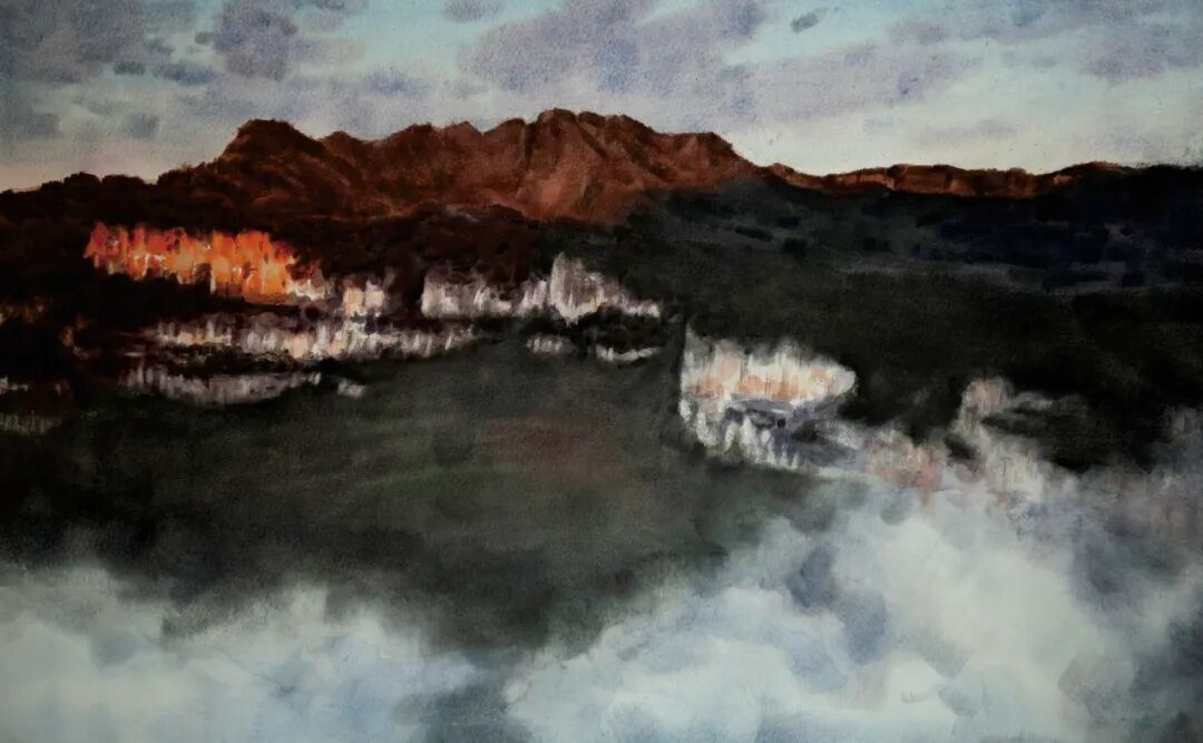 共绘湘西之美 长沙、龙山画家美术写生创作线上展上线(图27) 共绘湘西之美 长沙、龙山画家美术写生创作线上展上线(图27)