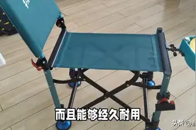 这样的钓椅小巧、轻便、结实、用着方便，可靠可躺，野钓太适用了图片