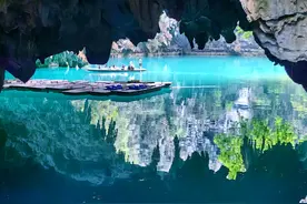 遍地“蓝宝石”！央视报道，广西这里成为“五一”最受欢迎的小众旅游目的地图片