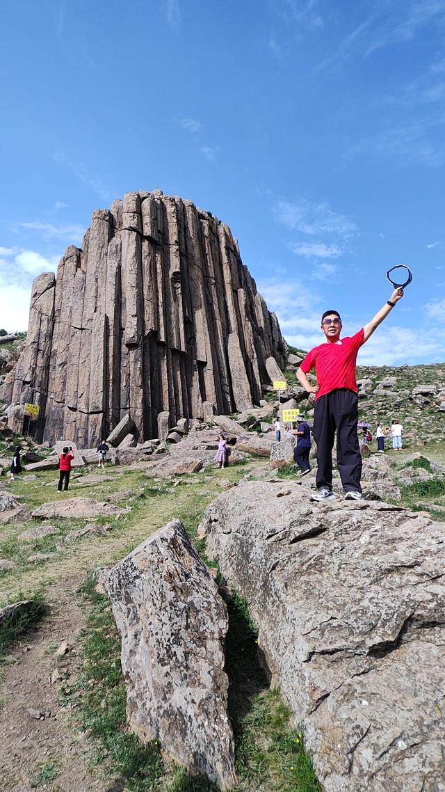 从张家口、宣化到太仆寺旗牛奶湖、石条山旅游,正好一天行程