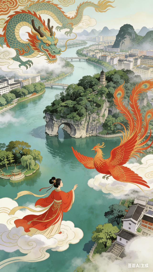 无双道龙赵小荣游记《 一笔祥龙行天下 》（一五二）两江四湖·象山