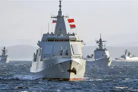 中国海警第3号令即将生效，三艘055大驱奔赴南海，美军航母跑了图片