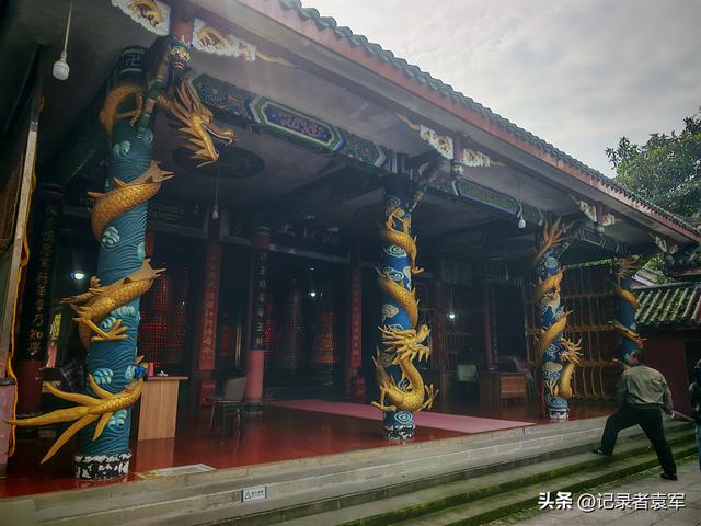 参观德阳孝泉镇姜公祠