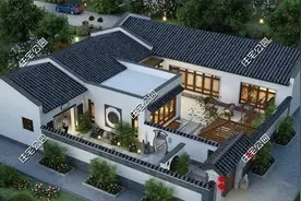 专为农村父母设计的10套养老小平房，户型精致又漂亮，实用性满分图片