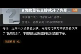 莫名其妙开了“先用后付”？消保委发声！图片