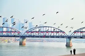 冬日黄河兰州段别样美图片