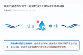 主动投案！云南宣威市接待办公室主任陈顺敏接受审查调查图片