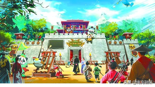 南充熊猫三国城：预计2026年元旦开园迎客