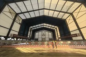 首次采用的“大工棚”！地铁1号线支线新进展图片