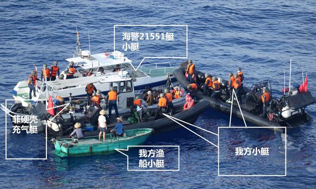 菲律宾船队驶向仁爱礁，100公里外就被拦截，海警立功时候到了