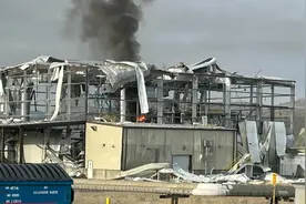 美军再迎噩耗！一声巨响：洲际导弹厂房被炸碎，现场升起大蘑菇云图片