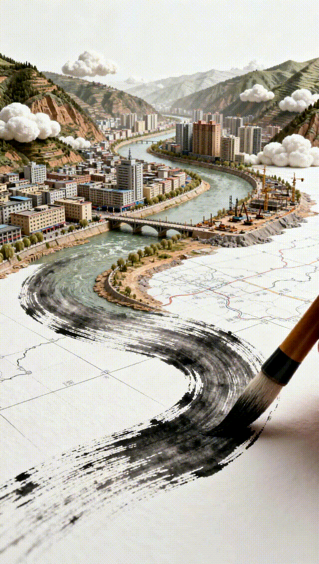 【联动宣传】AI创意｜从伏羲庙到麻辣烫，解锁天水的双面风情