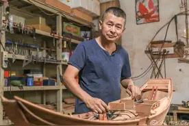 “大船怎么做，船模就怎么做”，他的这门手艺，甚至远传东南亚……图片