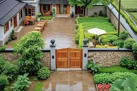 等我退休了，就回老家盖一个自己喜欢的院子图片