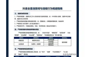 2024抖音、小红书、视频号违禁词汇总，限流的自己对照查询！图片