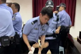 闹大了！知名刑辩女律师控诉法警，法庭上暴力执法抢手机打人图片