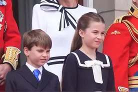 路易小王子在庆典上表情包又火了！差点抢了凯特风头，还打哈欠呢图片