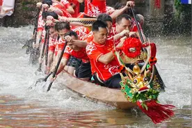 叠滘龙船漂移真的太刺激了！图片