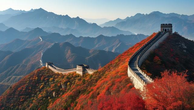 长城之秋，在这里燃成烈焰！这5处红叶秘境，藏着最壮丽的北国