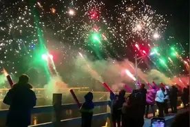 去年爆红的加特林烟花，今年价格暴跌：只要50块，随便买！图片