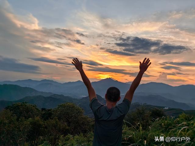 饶平朱湖顶露营