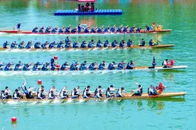 2025福州国际龙舟邀请赛开赛图片