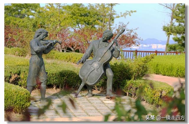 大连滨海路终点的海之韵公园