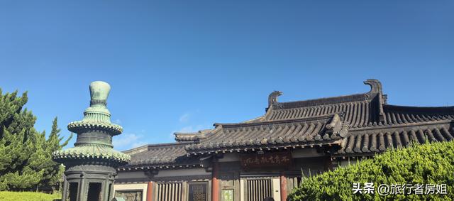 我终于看到了普陀山，神秘的南海观音像