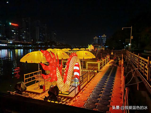 来河源第一天，吃喝，夜逛古街，漫步江边，观看亚洲第一高喷泉