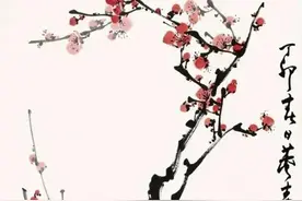 十幅梅花，十首诗词，香气袭人！图片