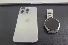 钛搭了！华为手表和苹果手机的完美组合！图片