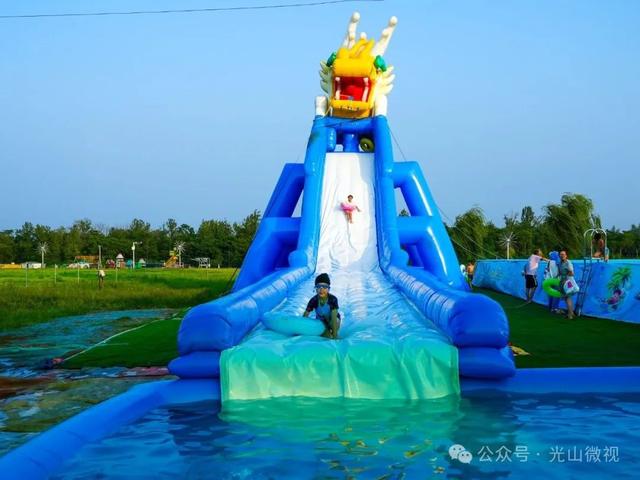 方楼森林公园：夏日乐悠悠 水上享清凉